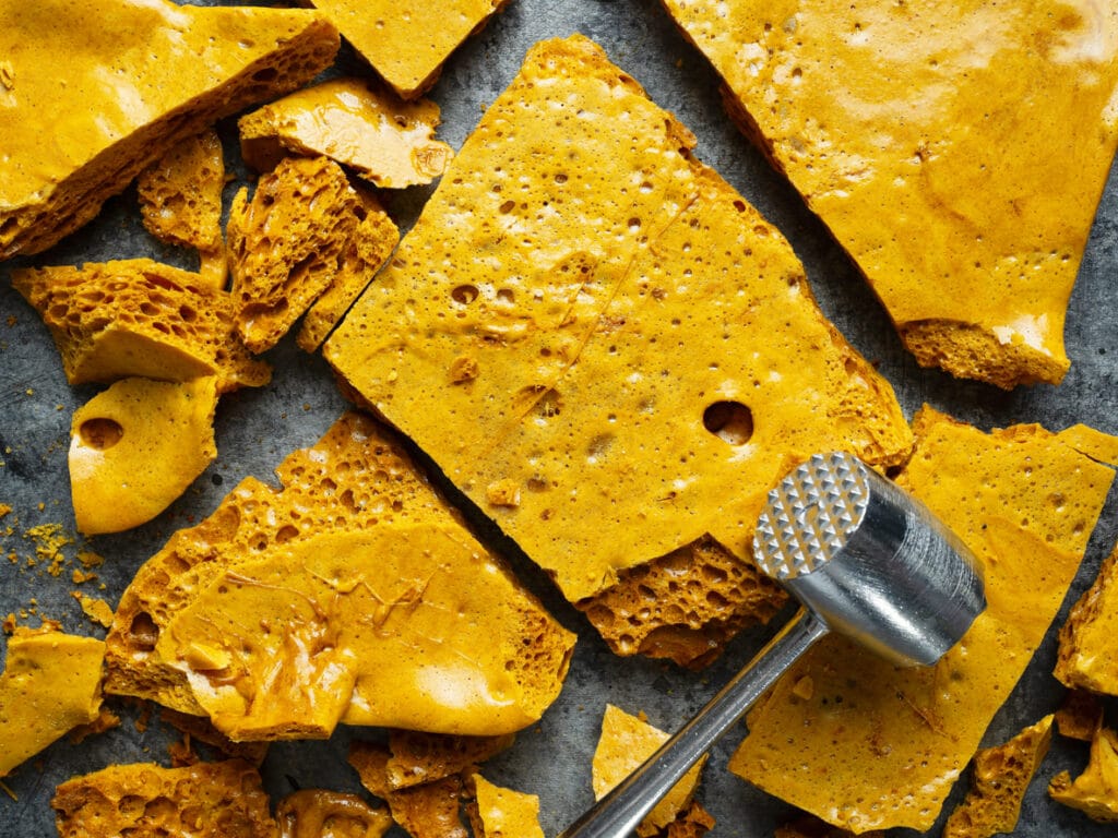How to make cinder toffee
